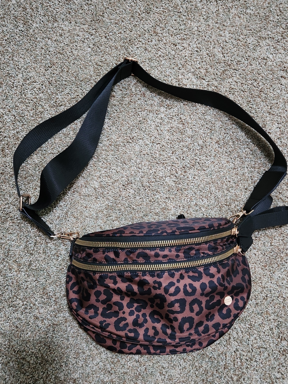 Gold Blush Bum Bag, Wallet & Chain Bundle